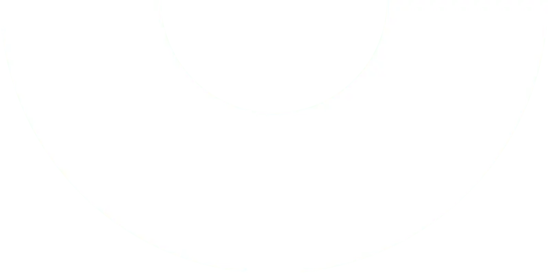 white half circle white half circle